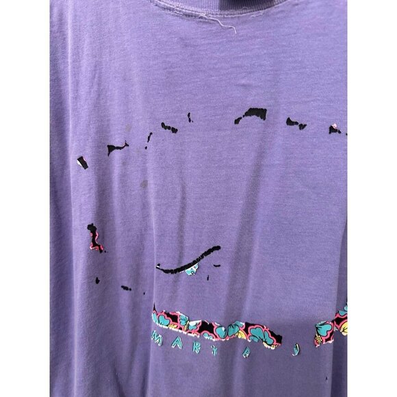 Comfort Colors size X-large purple t-shirt - Picture 3 of 10